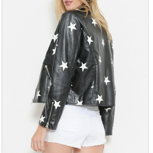 🔴LAST 1🔴 "BE A STAR" MOTO JACKET - Picture 3 of 4